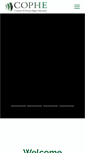 Mobile Screenshot of cophe.edu.au
